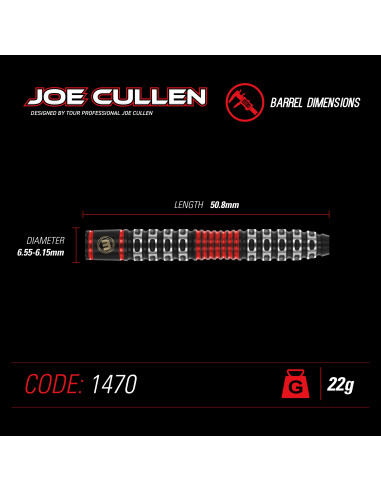 Rzutki Lotki Dart Winmau JOE CULLEN SE 22g Wolfram