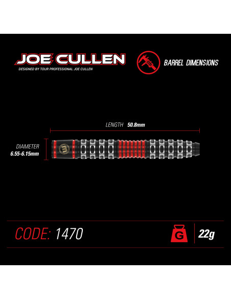 Rzutki Lotki Dart Winmau JOE CULLEN SE 22g Wolfram