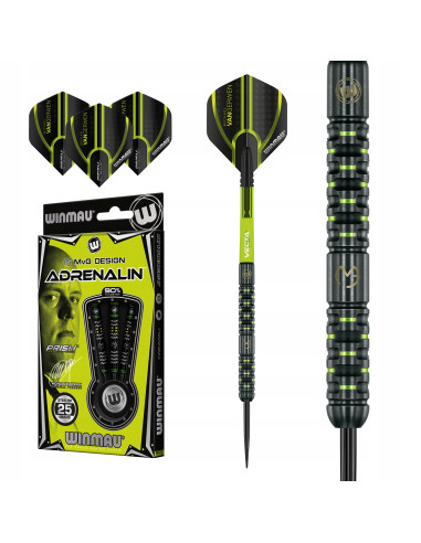 Rzutki Lotki Dart Winmau MvG ADRENALIN 25g Wolfram