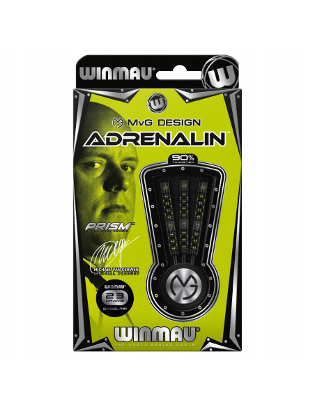 Rzutki Lotki Dart Winmau MvG ADRENALIN 23g Wolfram