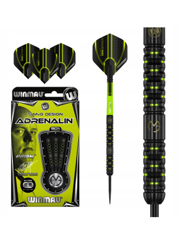 Rzutki Lotki Dart Winmau MvG ADRENALIN 22g Wolfram
