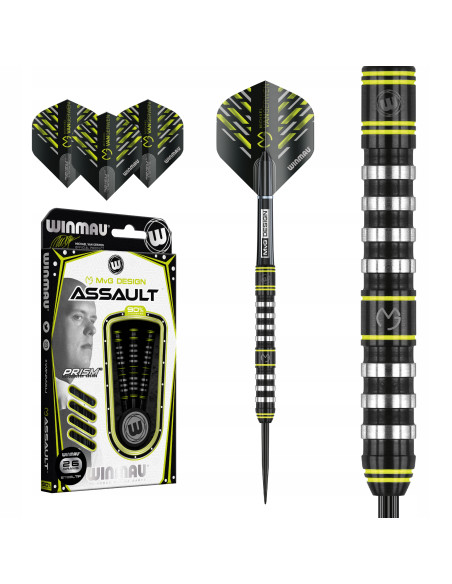 Rzutki Lotki Dart Winmau MvG ASSAULT 26g Wolfram