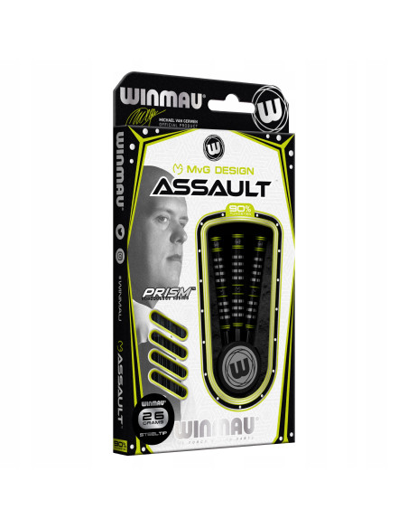 Rzutki Lotki Dart Winmau MvG ASSAULT 26g Wolfram