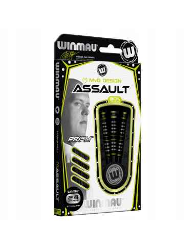 Rzutki Lotki Dart Winmau MvG ASSAULT 24g Wolfram