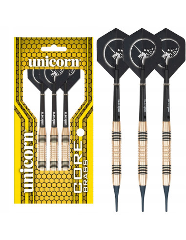 RZUTKI LOTKI DART Unicorn Core Brass 3 szt. 19G