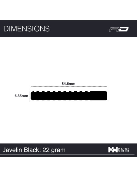 LOTKI RZUTKI STEEL RED DRAGON JAVELIN WOLFRAM 22G