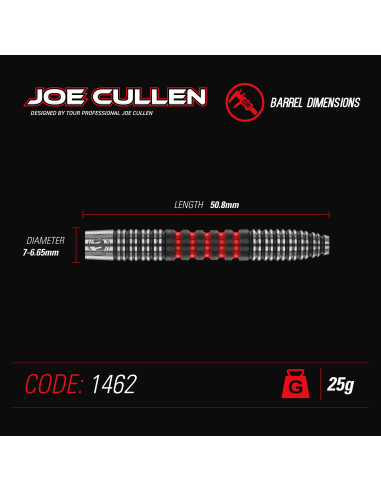 Rzutki Lotki Dart Winmau JOE CULLEN 25g Wolfram