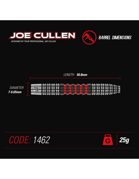 Rzutki Lotki Dart Winmau JOE CULLEN 25g Wolfram