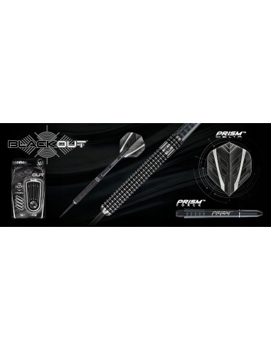 LOTKI RZUTKI DART WINMAU BLACKOUT 23G 90% WOLFRAM