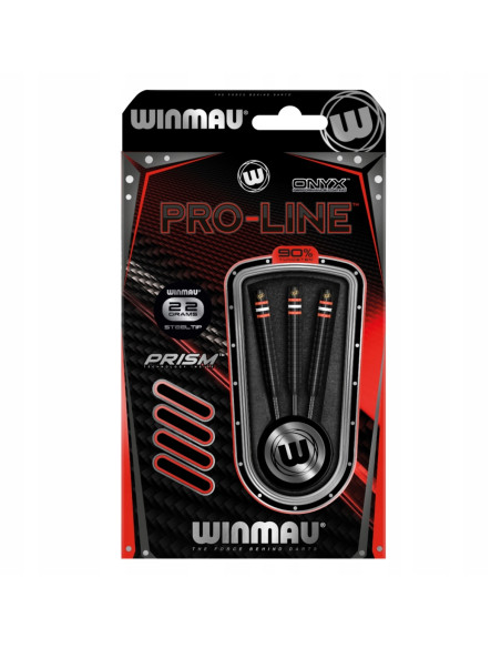 LOTKI RZUTKI DART WINMAU PRO LINE 22G 90% WOLFRAM