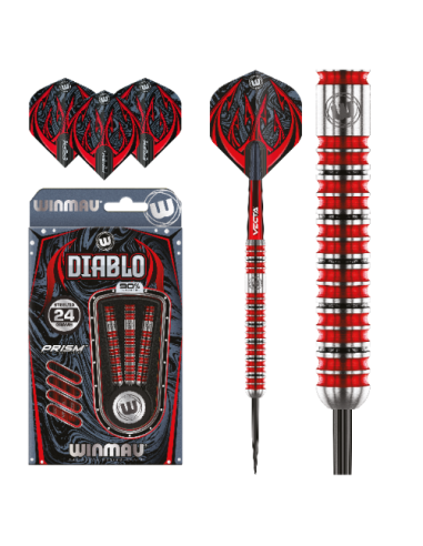 LOTKI RZUTKI DART WINMAU DIABLO 24G 90% WOLFRAM