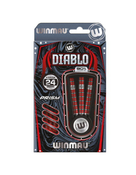 LOTKI RZUTKI DART WINMAU DIABLO 24G 90% WOLFRAM