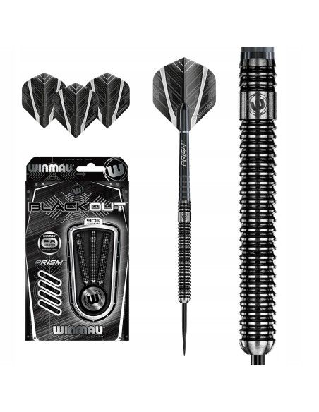 LOTKI RZUTKI DART WINMAU BLACKOUT 28G 90% WOLFRAM