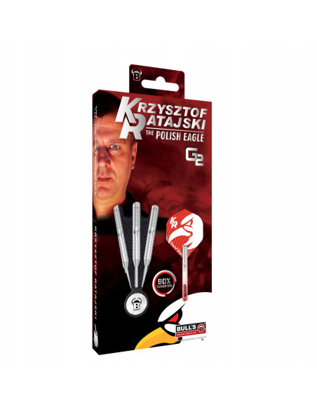 Rzutki Lotki Dart Bulls RATAJSKI G2 22g WOLFRAM 90