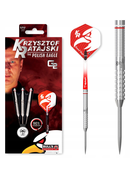 Rzutki Lotki Dart Bulls RATAJSKI G2 24g WOLFRAM 90