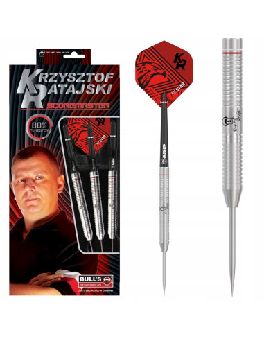 Rzutki Lotki Dart RATAJSKI SCOREMASTER 3 szt. WOLFRAM STEEL 24g