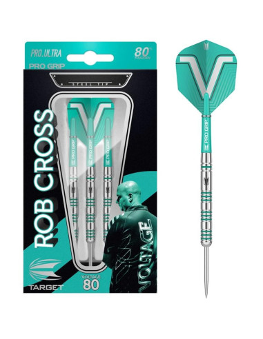 LOTKI RZUTKI DART TARGET ROB CROSS 22g 80% WOLFRAM STEEL