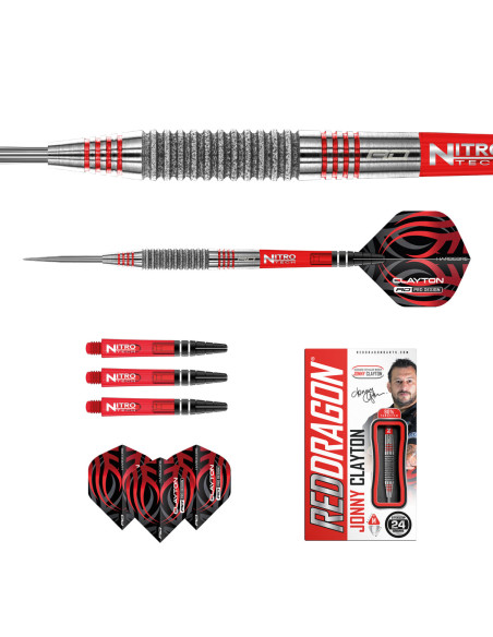 LOTKI RZUTKI STEEL JONNY CLAYTON ELEMENT WOLFRAM 24G DART