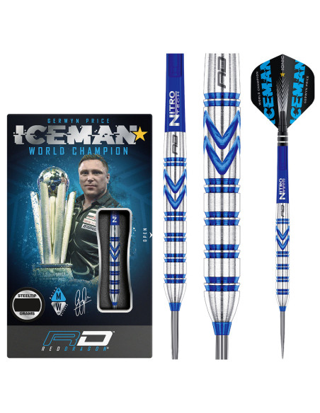 RZUTKI LOTKI Red Dragon GERWYN PRICE Iceman 26g