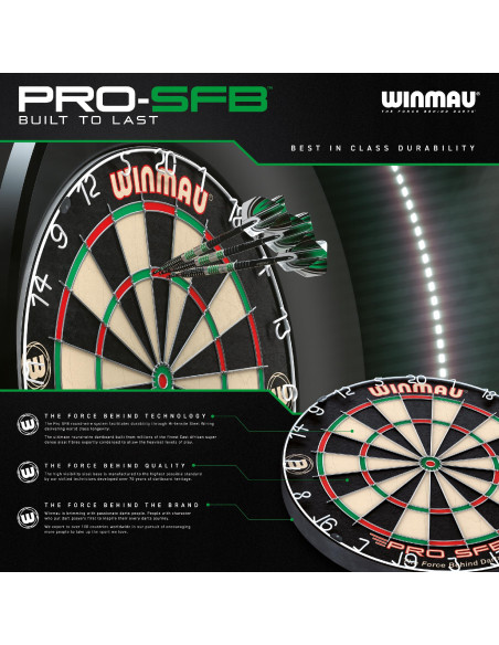 TARCZA TABLICA SIZALOWA WINMAU PRO SFB DART