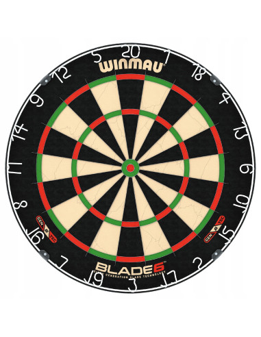 WINMAU BLADE 6 tarcza sizalowa dart ZESTAW 90 elem