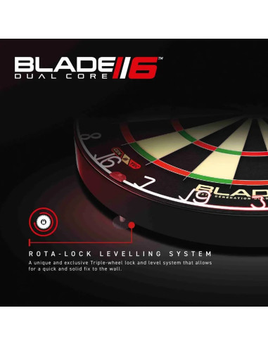 WINMAU BLADE 6 DUAL CORE tarcza sizalowa dart