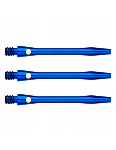 SHAFTY ALUMINIUM WINMAU ANODISED MEDIUM DART BLUE