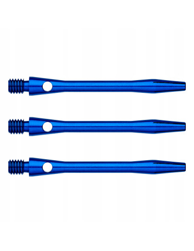SHAFTY ALUMINIUM WINMAU ANODISED MEDIUM DART BLUE