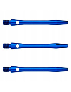 SHAFTY ALUMINIUM WINMAU ANODISED SHORT DART BLUE