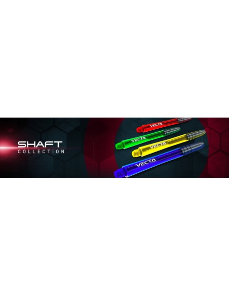 SHAFTY WINMAU VECTA MEDIUM CZARNE DART
