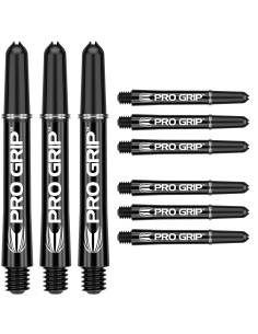 Shafty TARGET PRO GRIP CZARNE MEDIUM 9szt ZESTAW