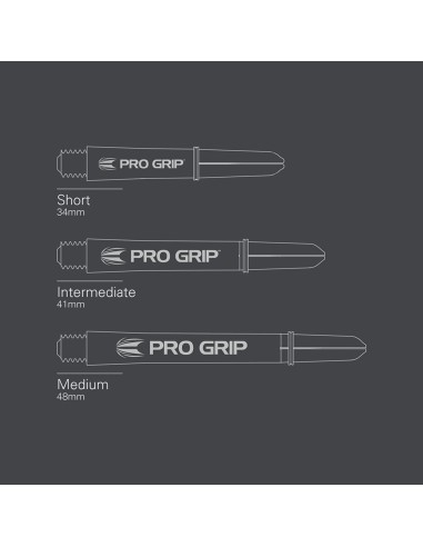 Shafty TARGET PRO GRIP ZIELONE MEDIUM 9szt ZESTAW