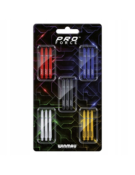 SHAFTY Winmau Zestaw PRO-FORCE Dart 15 szt