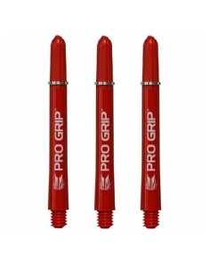 Shafty TARGET PRO GRIP CZERWONE SHORT 3szt