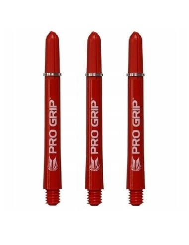 Shafty TARGET PRO GRIP CZERWONE SHORT 3szt