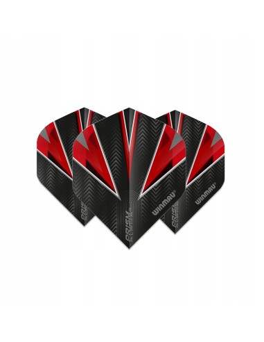 PIÓRKA WINMAU PRISM ALPHA CZERWONE DART