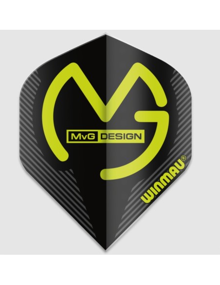 PIÓRKA WINMAU MICHAEL VAN GERWEN MVG MEGA CZARNE