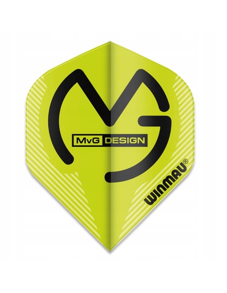 PIÓRKA WINMAU MICHAEL VAN GERWEN MVG MEGA ZIELONE