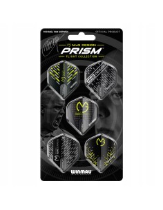 Piórka Winmau Zestaw MvG Design Prism Dart 15 szt