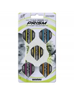 Piórka Winmau Zestaw MvG Design Prism Dart 15 szt