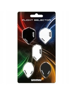 PIÓRKA Winmau Zestaw RÓŻNE KSZTAŁTY Dart 15 szt