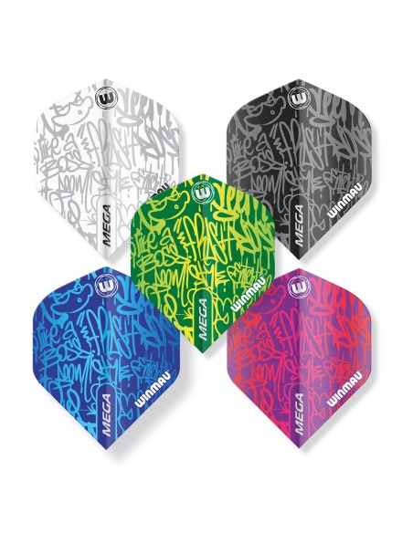 Piórka Winmau Zestaw Mega Standard Dart 15 szt