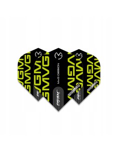 PIÓRKA WINMAU MICHAEL VAN GERWEN MVG MEGA CZARNE