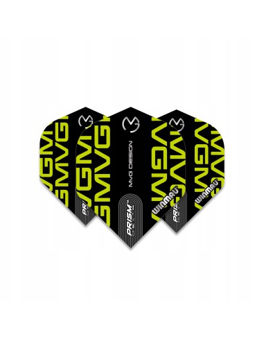 PIÓRKA WINMAU MICHAEL VAN GERWEN MVG MEGA CZARNE