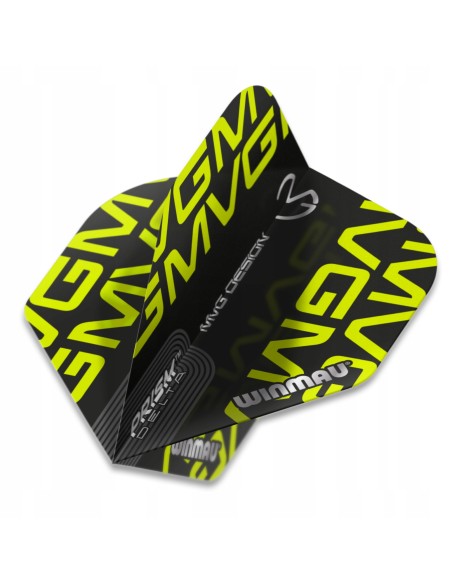 PIÓRKA WINMAU MICHAEL VAN GERWEN MVG MEGA CZARNE