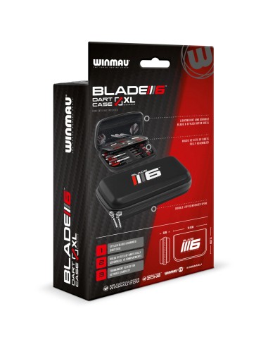 Winmau BLADE 6 Lotki Rzutki Dart ETUI POKROWIEC DART CASE XL