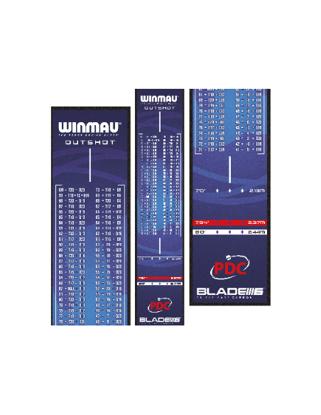 MATA DART Ochronna na podłogę Winmau Outshot Mat