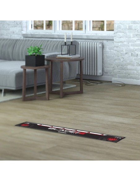 Linia rzutów DART Winmau Oche czarna naklejka BLADE 6