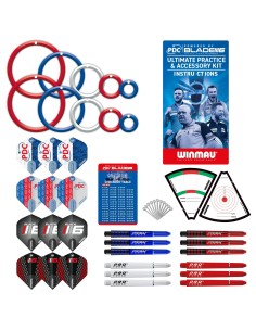 WINMAU PDC ULTIMATE PRACTICE & ACCESSORY KIT ZESTAW AKCESORIÓW DART 2