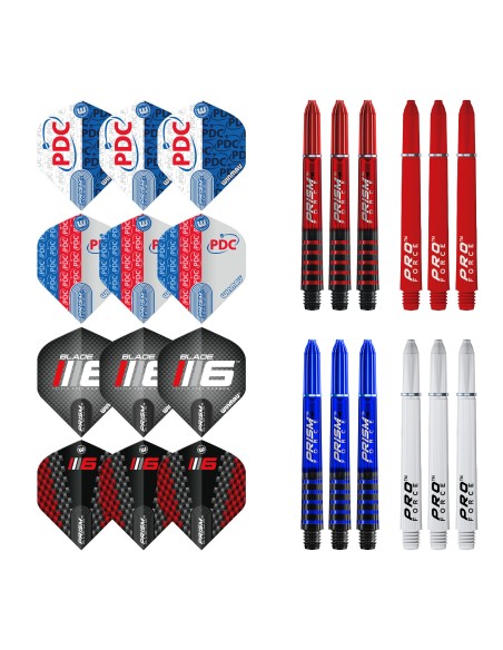 WINMAU PDC ULTIMATE PRACTICE & ACCESSORY KIT ZESTAW AKCESORIÓW DART